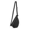 Slouchy banana small dark brown shoulder bag