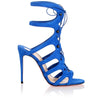 Amazoulo 100 blue suede sandal