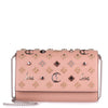 Paloma Loubinthesky beige clutch