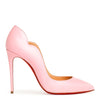 Hot Chick 100 patent pink pumps