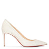 Kate 85 glitter white pumps