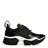 Jaw black and white low sneakers