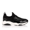 Giolly black beaded sneaker