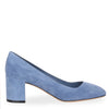 Arezzo 55 blue suede pump