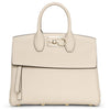 The Studio Small off white leather bag
