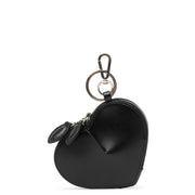 Le Coeur Mini black leather purse