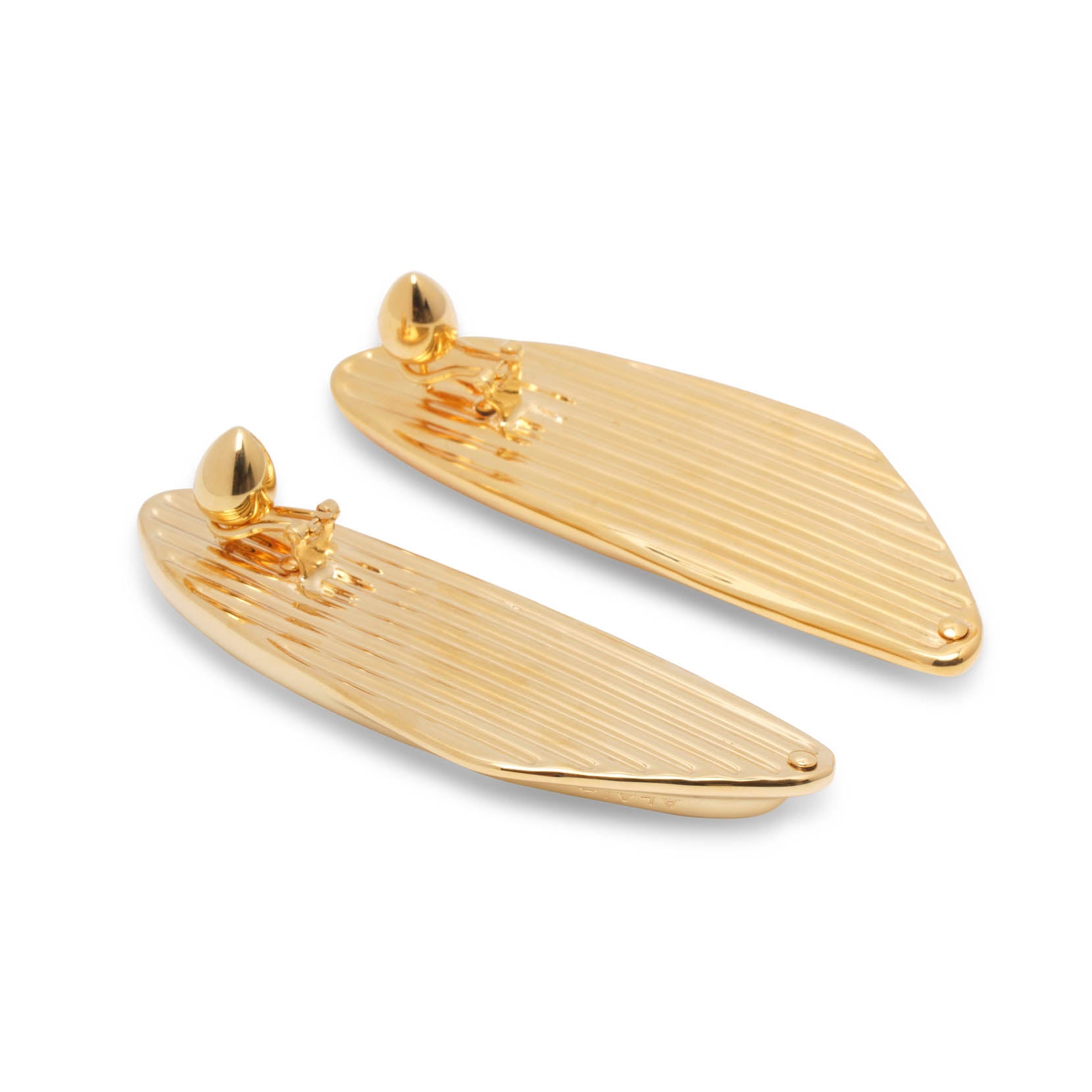 Shop Alaïa Bombe Gold Earrings