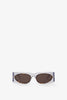 Cat Eye 85 transparent sunglasses