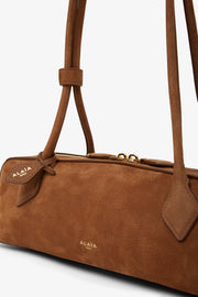 Le Teckel medium brown nubuck bag