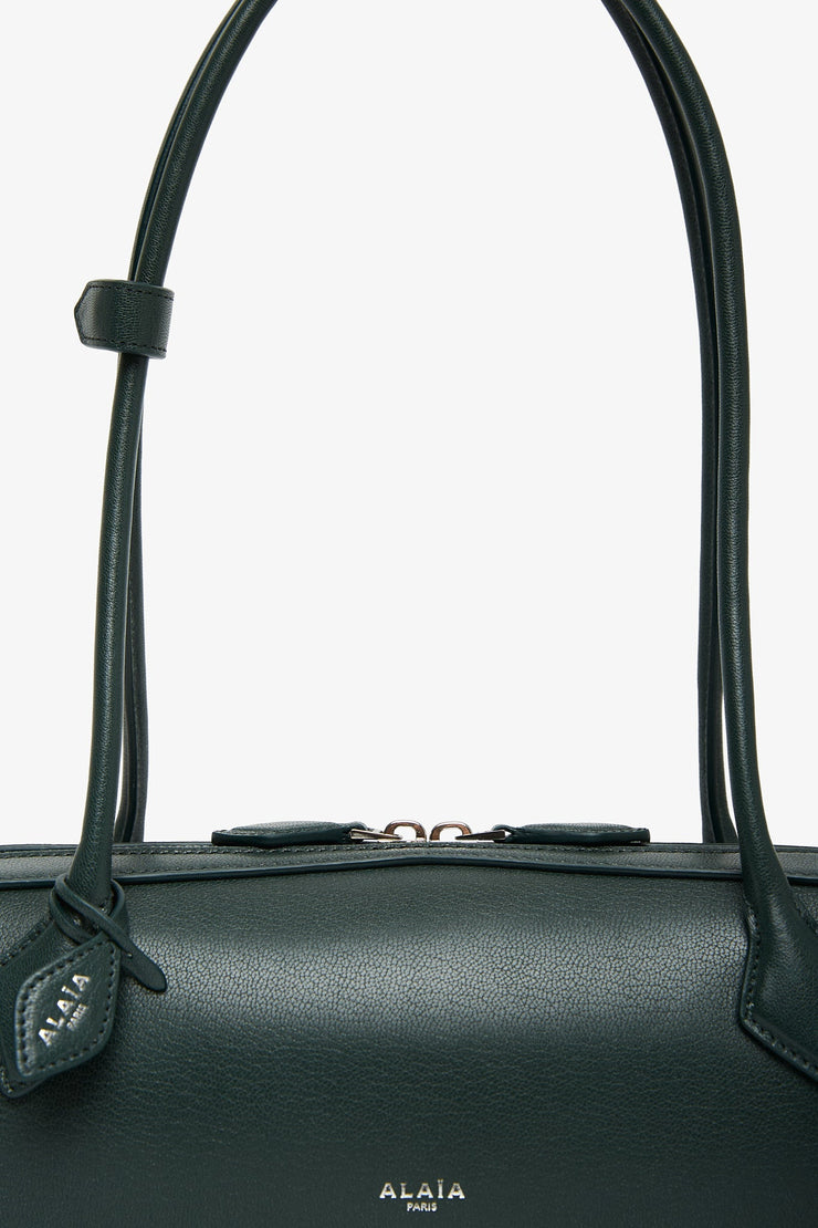 Le Teckel medium dark green bag