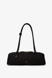 Le Teckel medium black bag