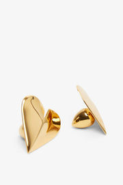 Le Coeur mini torn earrings