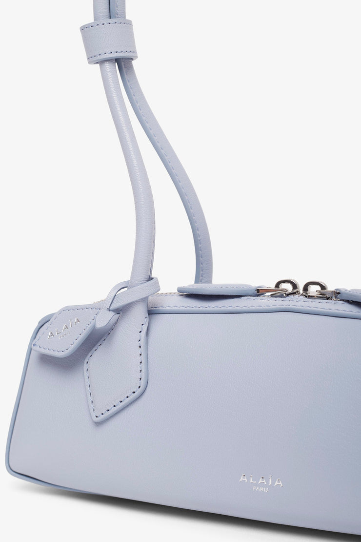 Le Teckel small light blue leather bag