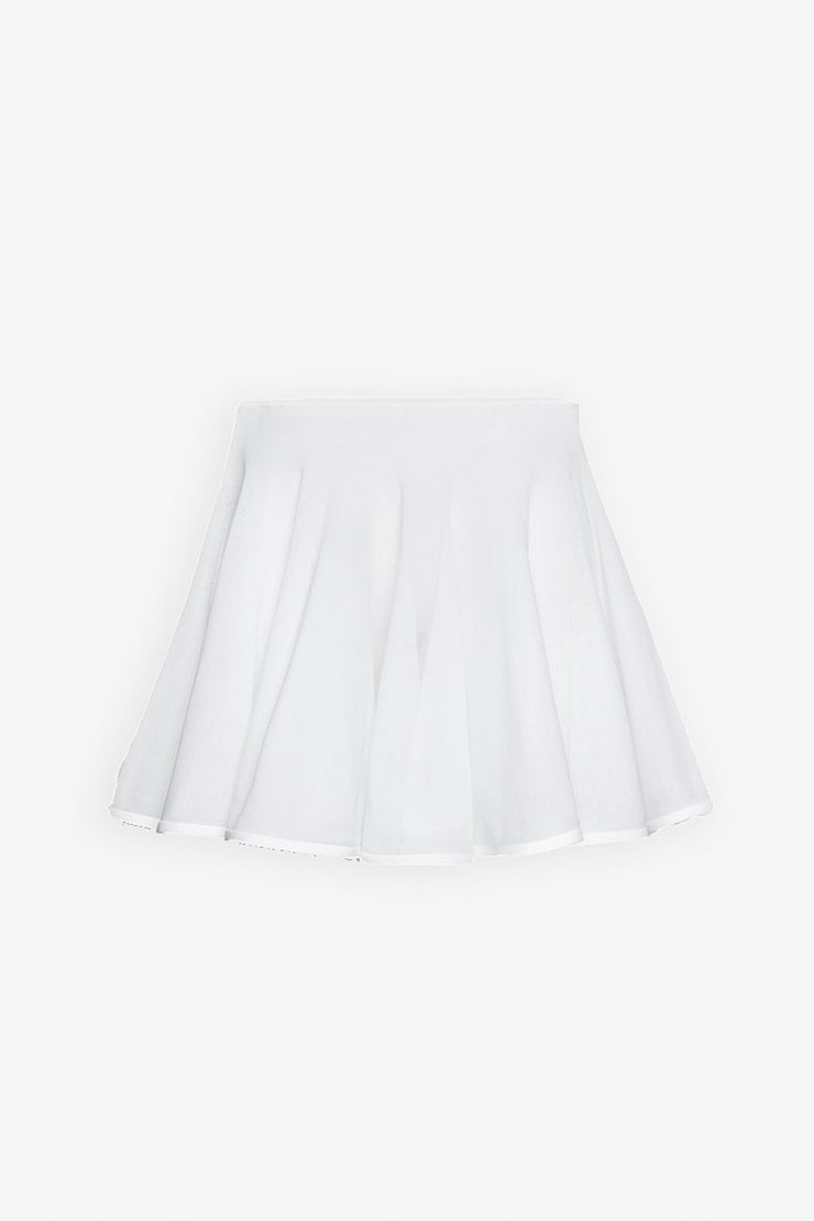 Fine knit skater skirt