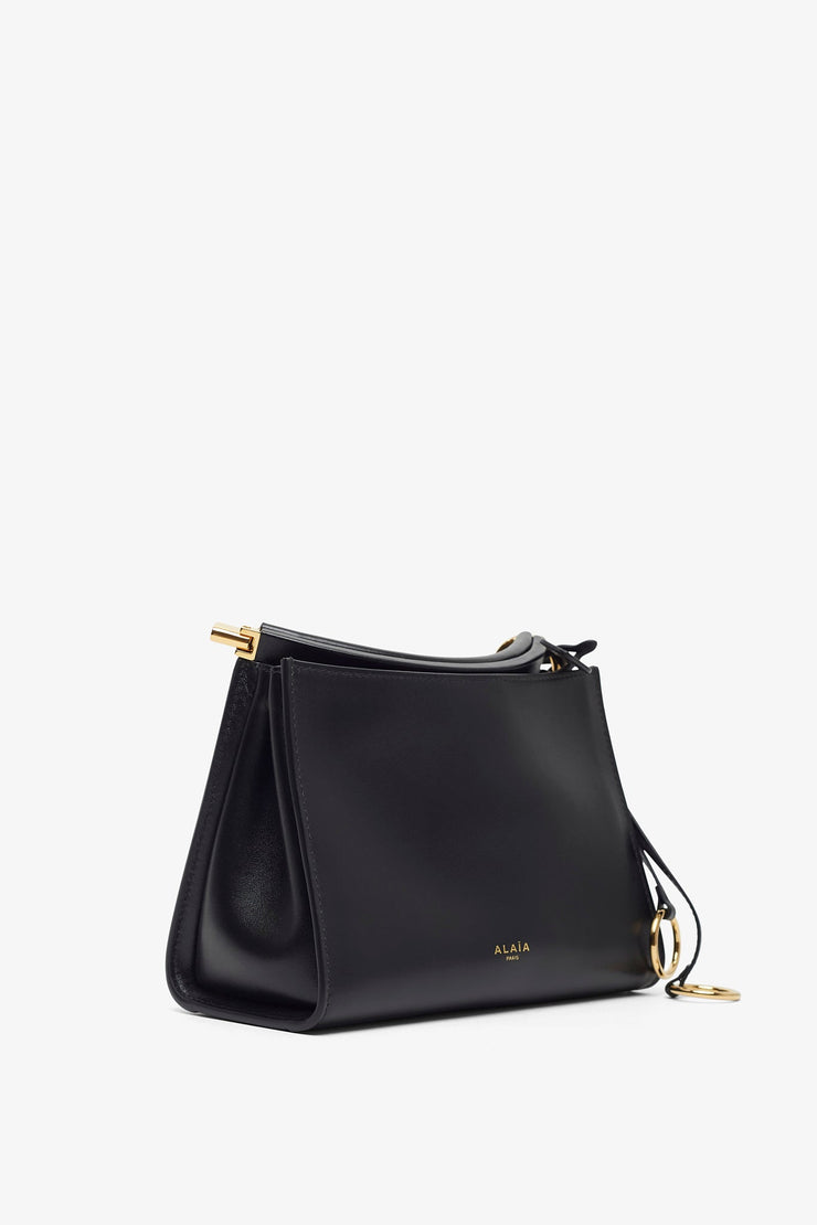 Le Click small black square bag