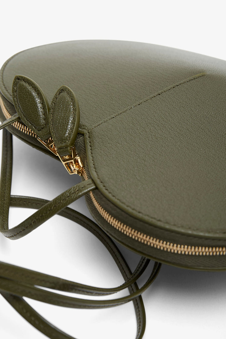 Le Coeur dark green crossbody bag