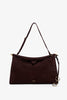 Le Click burgundy shoulder bag