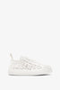 Lauren white lace sneakers