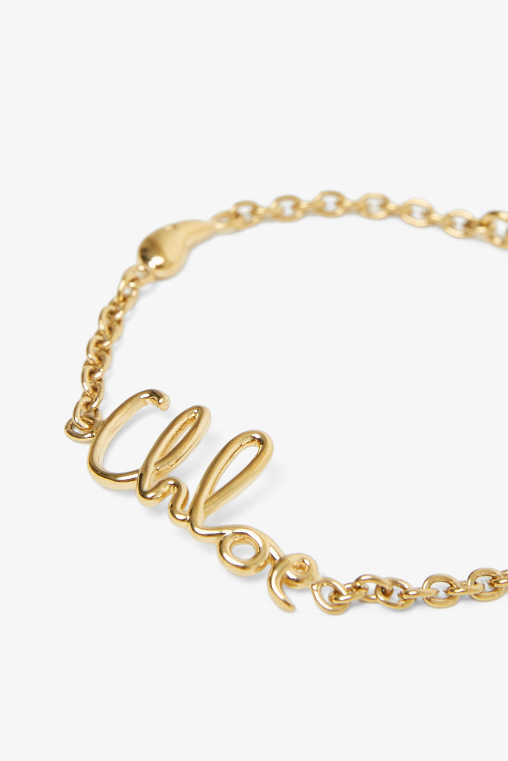 C Chloe gold bracelet