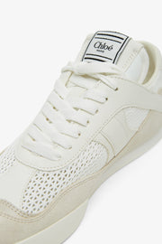 Chloe Kick ivory sneakers