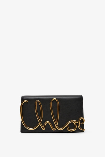 Chloe Iconic black clutch