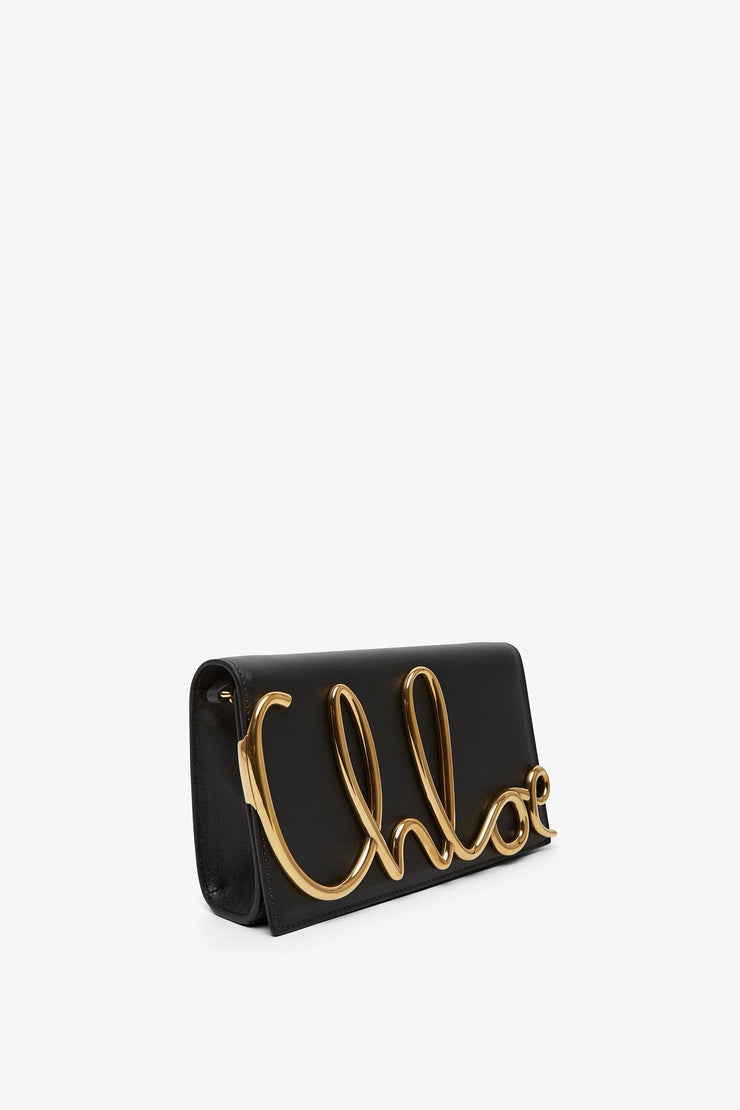 Chloe Iconic black clutch