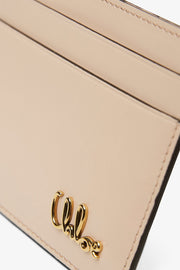 Chloe Iconic pink card holder