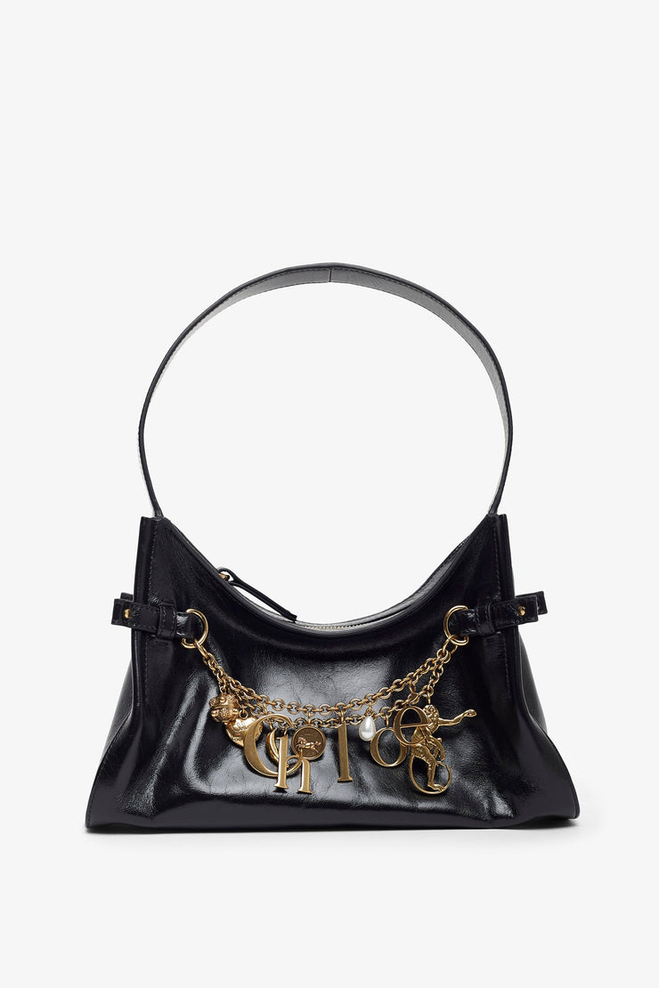 Chloe charms black shoulder bag