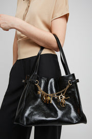 Chloe charms black shoulder bag