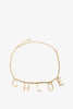 Chloe letters belt