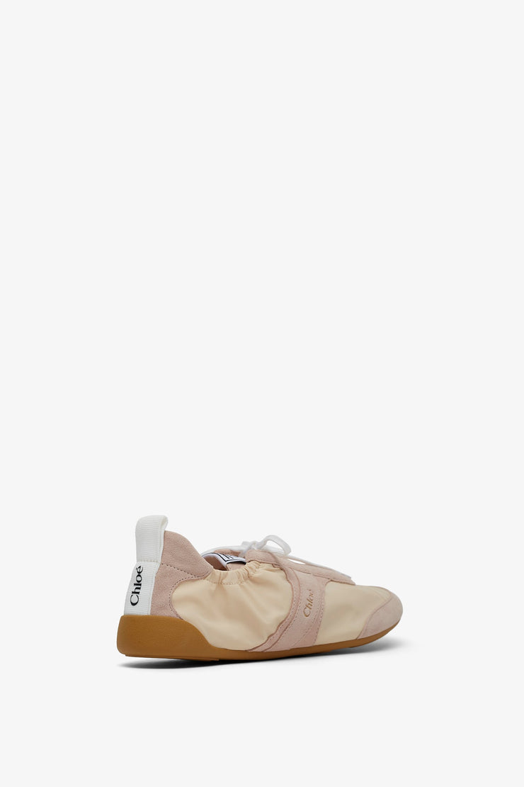 Chloe kick blushy beige sneakers
