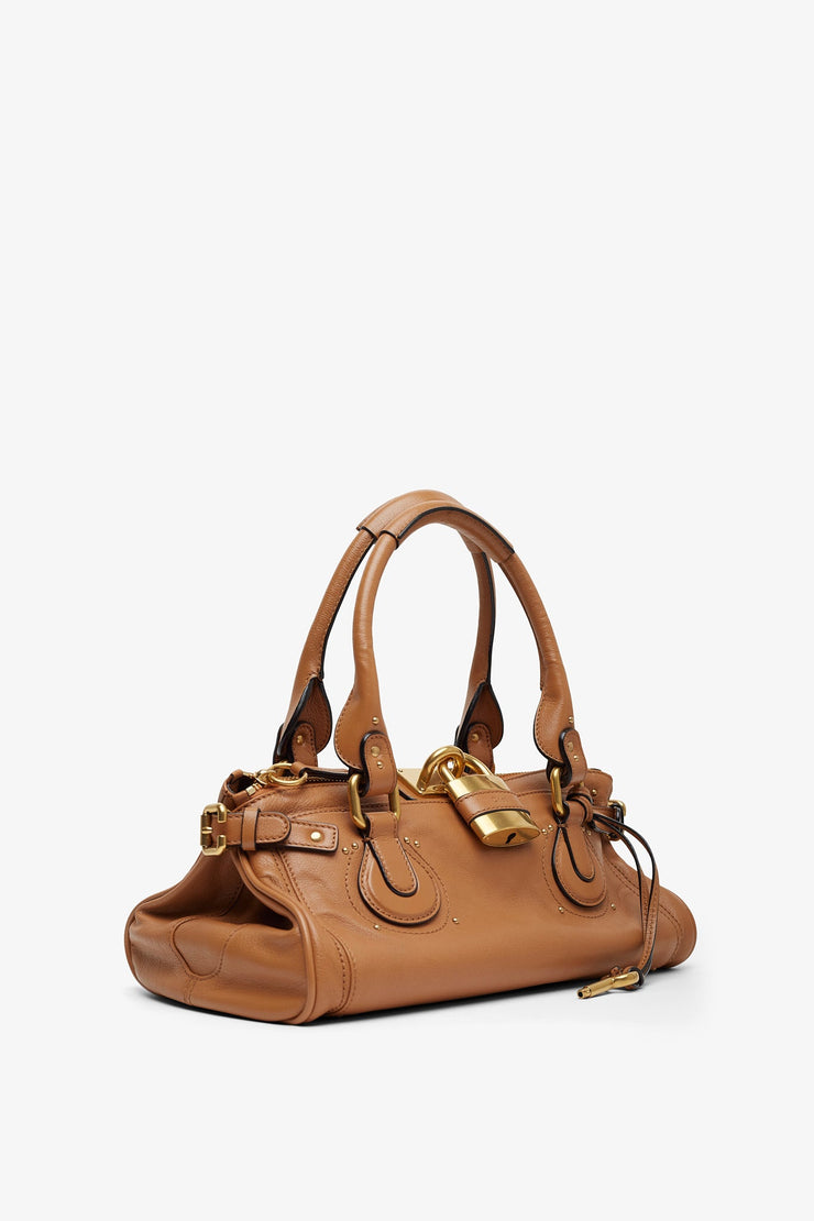 Paddington brown leather bag