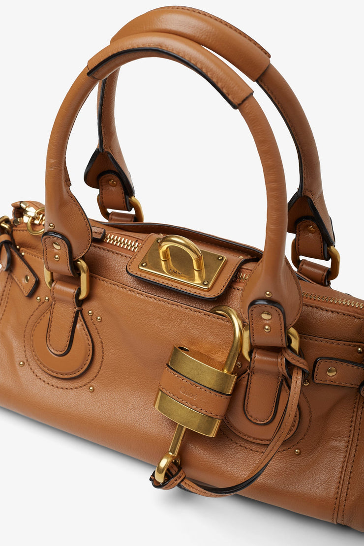 Paddington brown leather bag