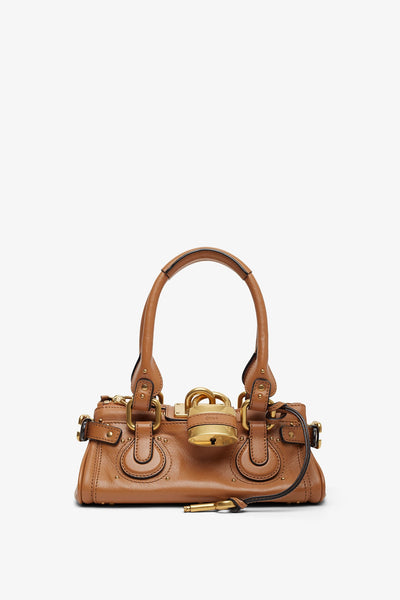Paddington small brown leather bag