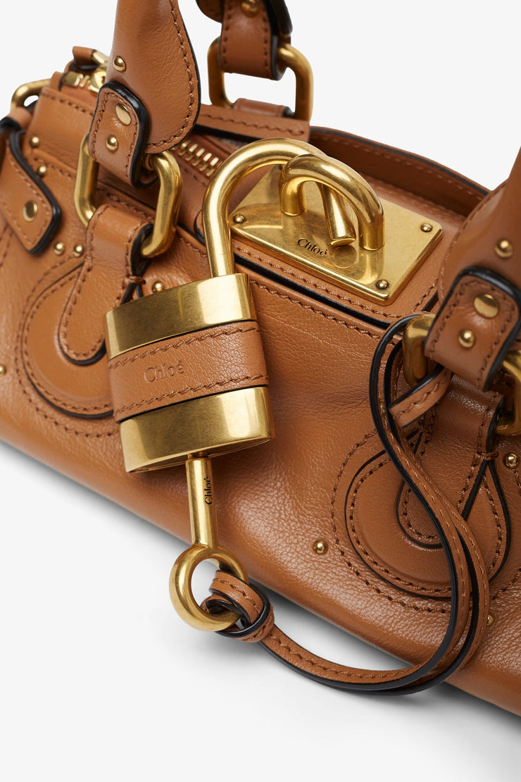 Paddington small brown leather bag