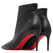 Sporty Kate 85 black leather ankle boots