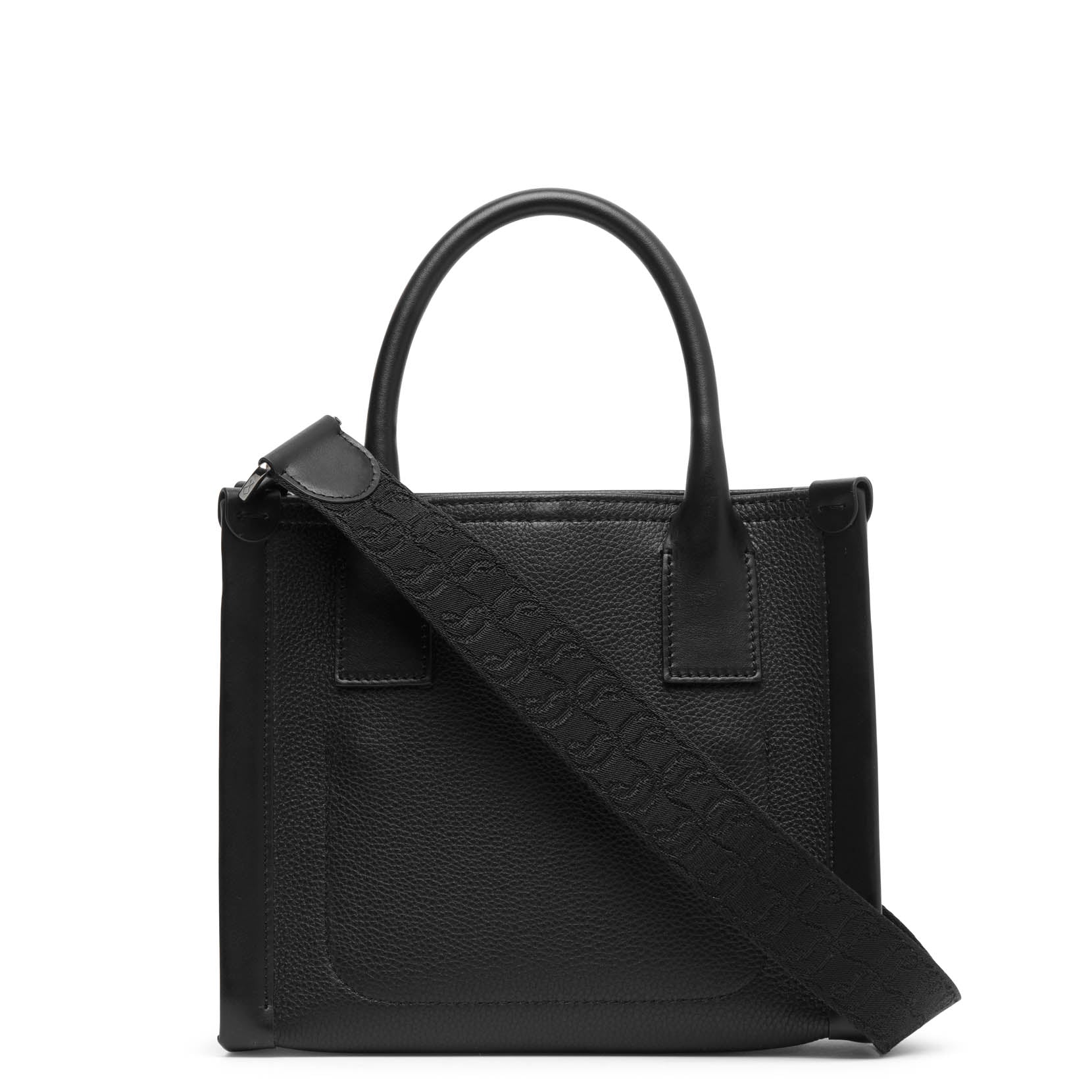 Shop Christian Louboutin By My Side E/w Mini Black Leather Tote Bag