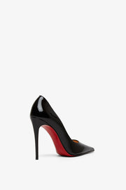 Kate Max 100 black patent pumps