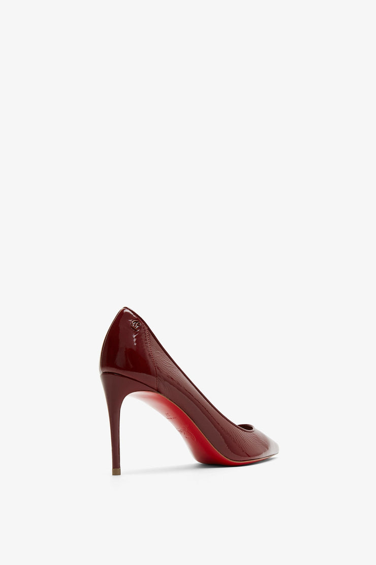 Sporty Kate 85 red soft patent pumps