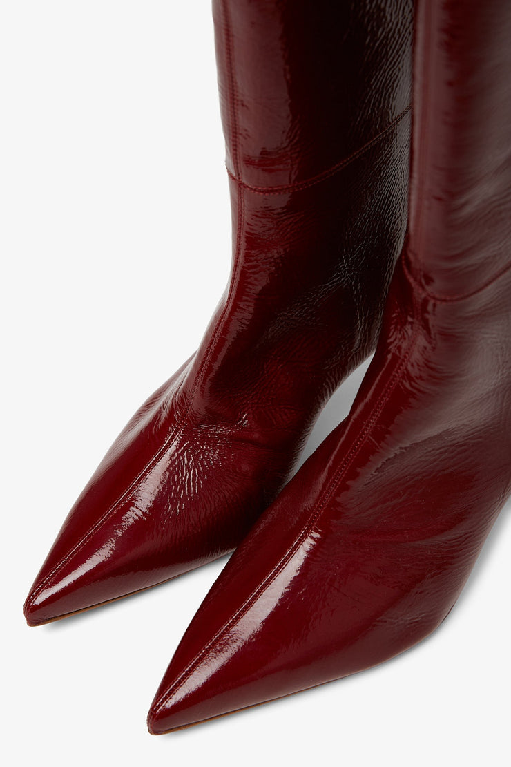 Condorocombo 55 red soft patent boots