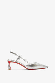 Condoroline 55 silver pumps