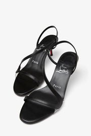 Rosalie 55 black leather sandals