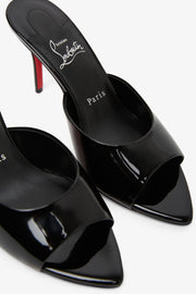 Miss Z 80 black patent mules