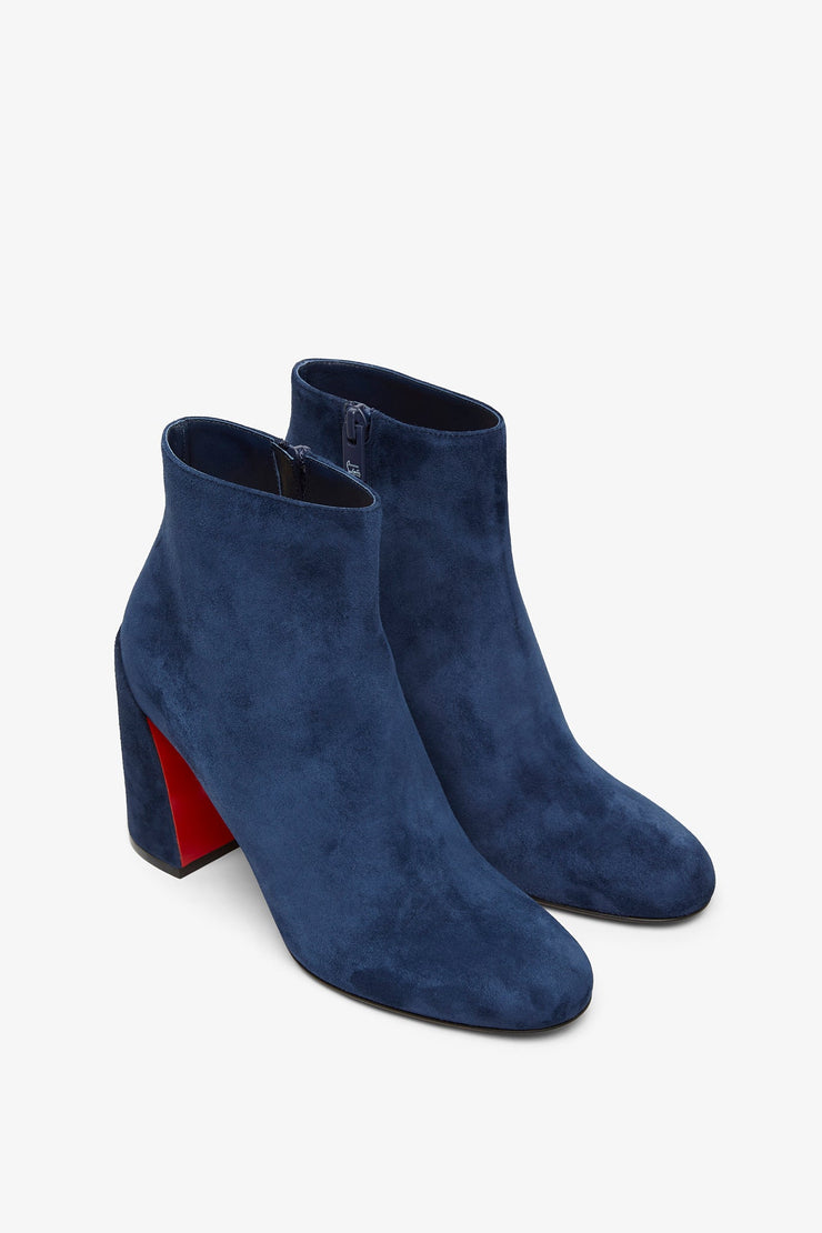 Turela dark blue suede boots