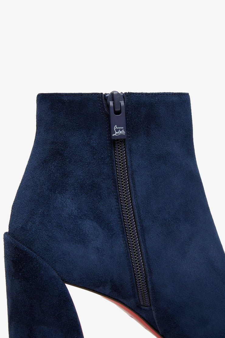 Turela dark blue suede boots