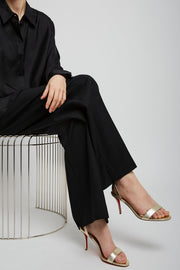 Miss Z 80 gold sandals