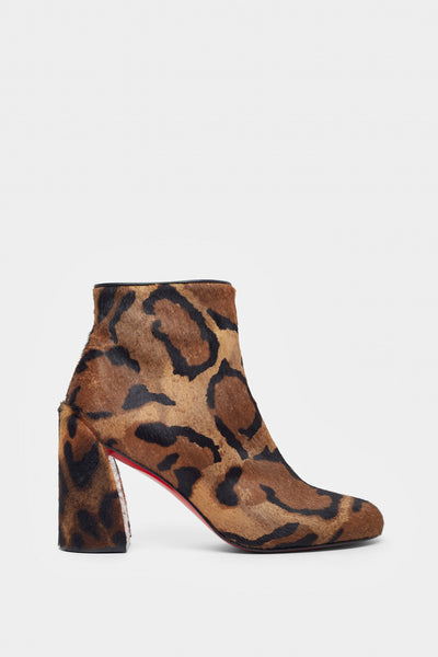 Jane 85 lepard ankle boots