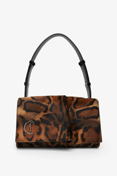 Baggy S leopard shoulder bag
