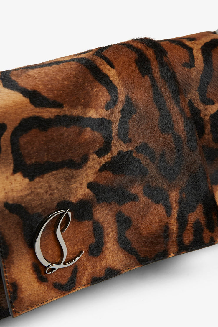 Baggy S leopard shoulder bag