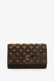 Paloma brown clutch